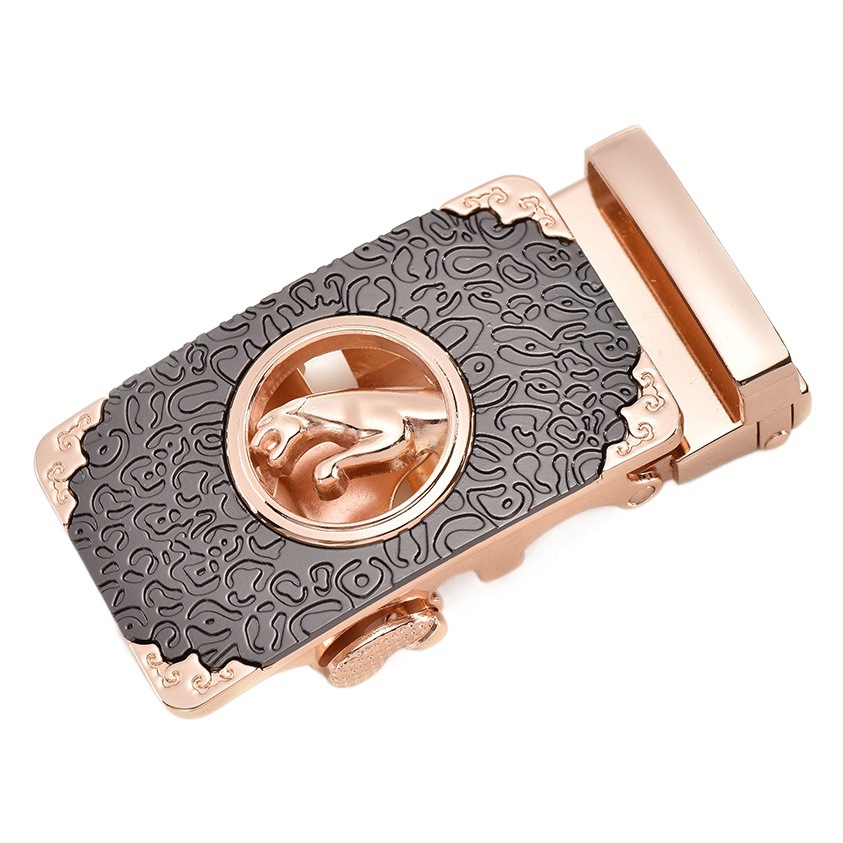 Wanshui belt buckle 3.5cm men's pants Buckle Head casual waist head business accessories automatic buckle a wholesale