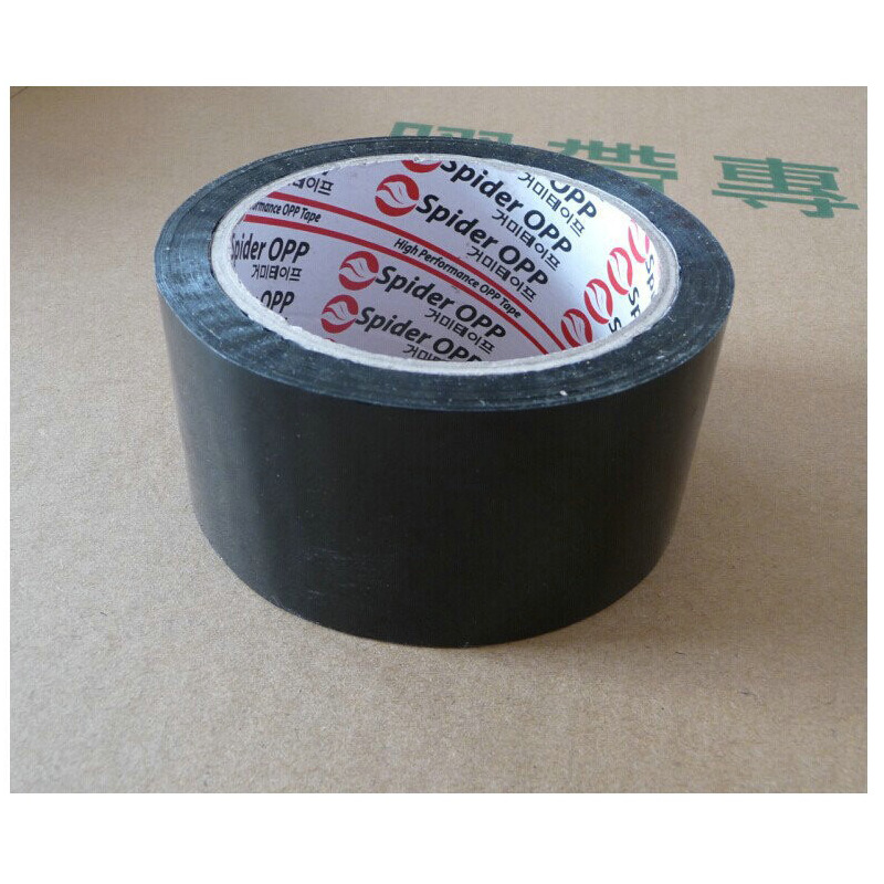 Picture of Export foreign trade sealing packing tape black sealing tape ground warning tape color tape wholesale