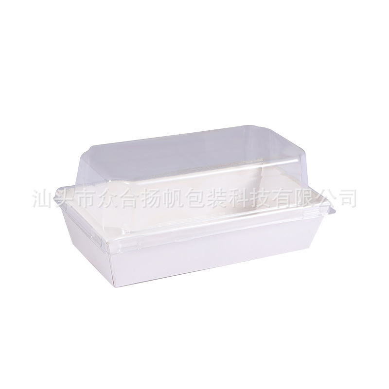 Picture of Sandwich packaging box meat floss small Bessie Mei Niang puff cake towel roll box Swiss roll cake roll box