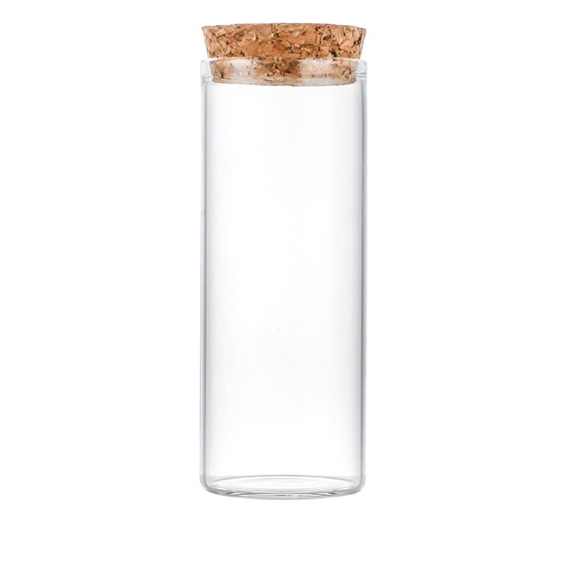 47 Cork Glass Bottles, High Borosilicate Glass Tubes, Glass Dried Flower Vases, Flower Tea Packaging Bottles, Incense Dispensing Bottles