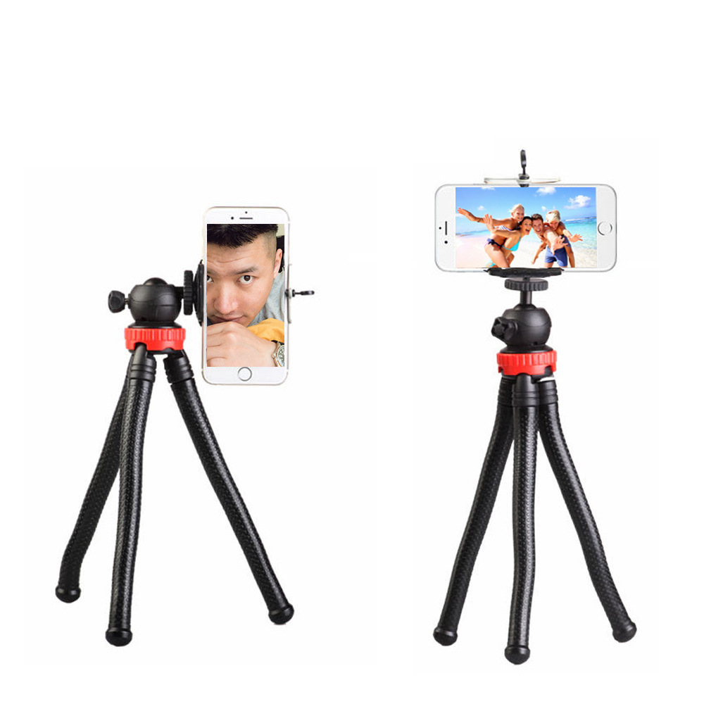 Picture of New sponge mobile phone tripod Octopus mobile phone camera universal octopus stand live folding desktop stand