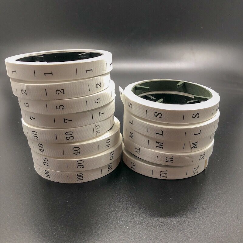 Picture of Spot washing size Mark clothing size code mark letter/number code Mark washing mark 300/Roll