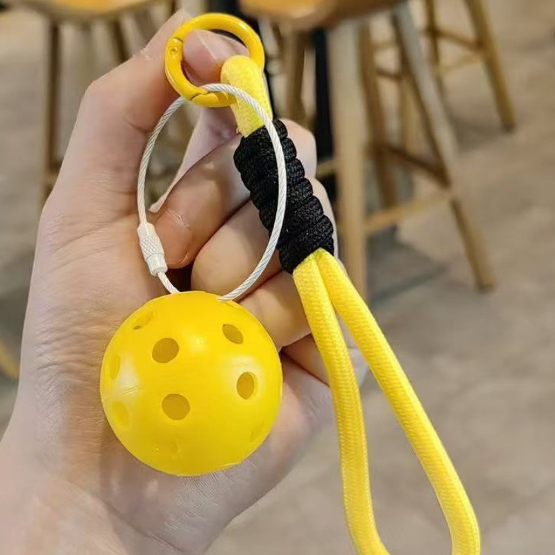 Picture of In-Stock Pickleball Pendants, Pickleball Merchandise, Novel Pickleball Pendants, Mini Pickleball Pendants, Pickleball Pendant Gifts