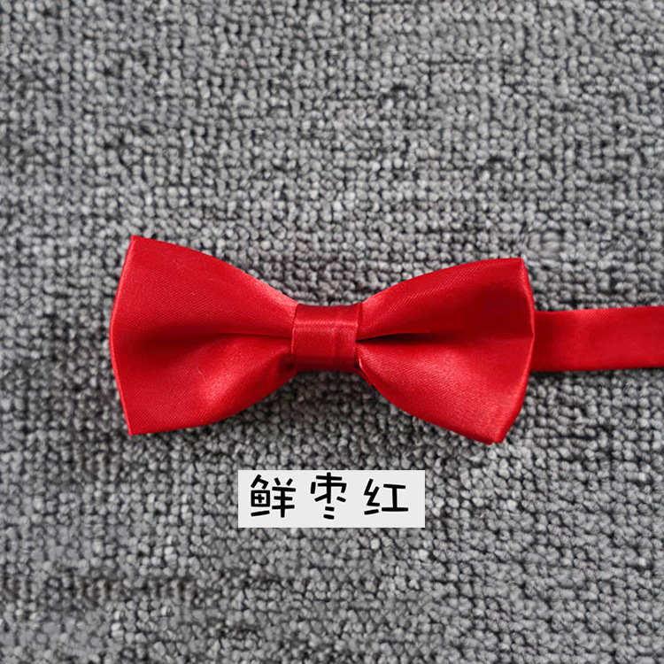 Picture of Factory direct solid color children's bow tie boys and girls Baby double bow kindergarten performance candy color wholesale