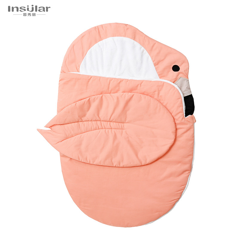 Picture of Yinxiuli autumn and winter cotton cartoon baby warm sleeping bag baby sleeping bag air conditioning quilt 0-18 months cross-border