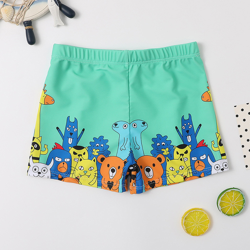 Picture of Cartoon boys swimsuit baby swimsuit good fabric boys small and medium-sized children swimming trunks a generation of children's swimming trunks