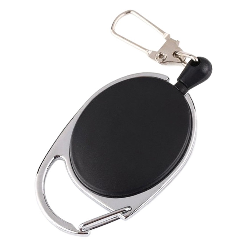 Korean Outdoor Carabiner, Anti-Lost Fishing Gear, Easy-Pull Telescopic Buckle, Elastic Easy-Pull Buckle, Key Ring