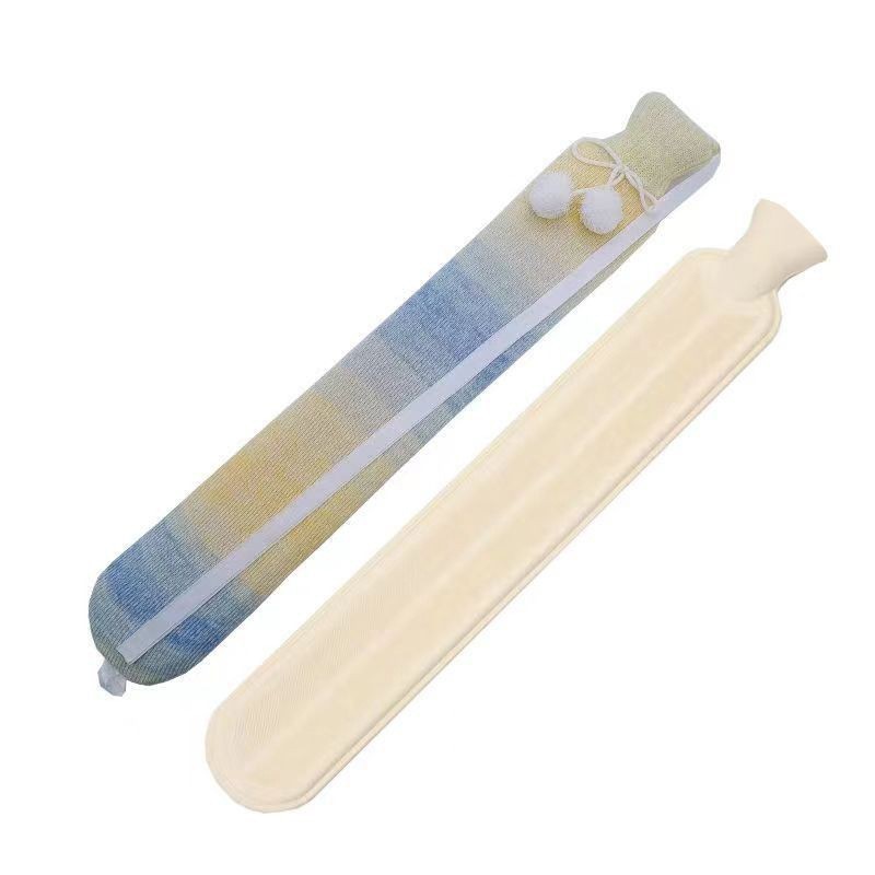 Picture of Belt hot compress warm hand water bag warm shoulder neck plush rubber hot water bag Flushing strip warm hand treasure spot wholesale