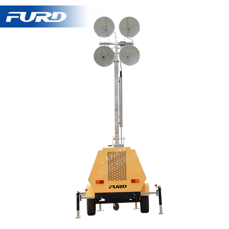Picture of Type 094 7m Engineering Mobile Lighting Truck. Gasoline and Diesel Models Can Be Equipped with 9m Mobile Adjustable Lighting Trucks