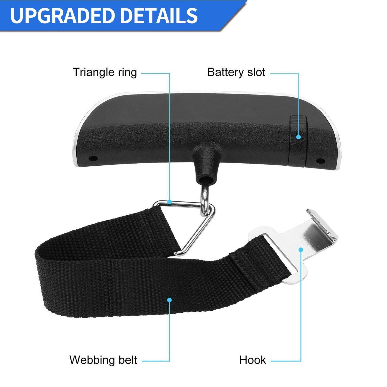 Picture of Factory Spot Digital Luggage Scale Airplane Travel Satchel Digital Scale Satchel Luggage Satchel Scale 50kg