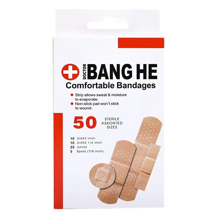 Cross-Border Hot-Selling Combination Band-Aid Pe Waterproof Sticky Good Microporous Breathable Four Specifications Special-Shaped Band-Aid