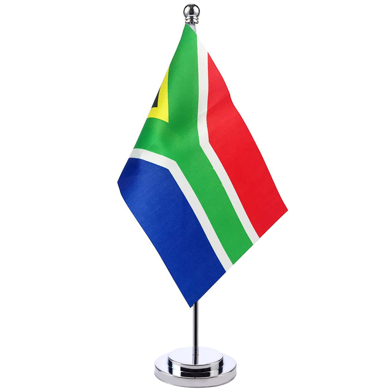AliExpress Amazon Hot Selling South Africa Single Pole Desktop Flag Single Pole Small Flag Table Desktop Ornaments