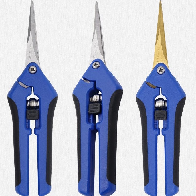 Pruning shears, horticultural branch shears, handmade stainless steel fruit tree pruning scissors, labor-saving gardening tools, wholesale