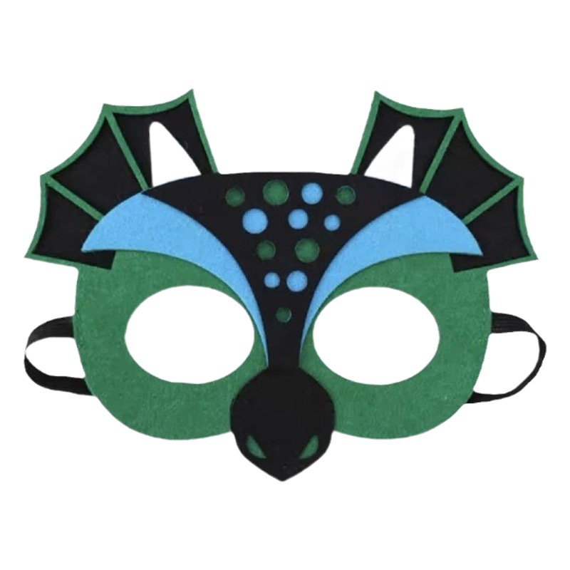 Amazon Children's Dinosaur Mask Tyrannosaurus Stegosaurus Pterosaur Triceratops Unicorn Eye Mask Props Halloween