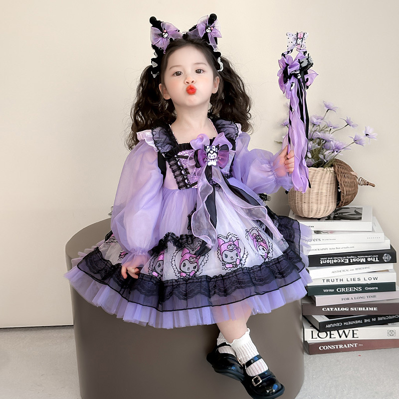 Picture of Lolita Princess Dress Girl's dress Spring and Autumn 2025 New Children Kulomi Dress Baby Dress
