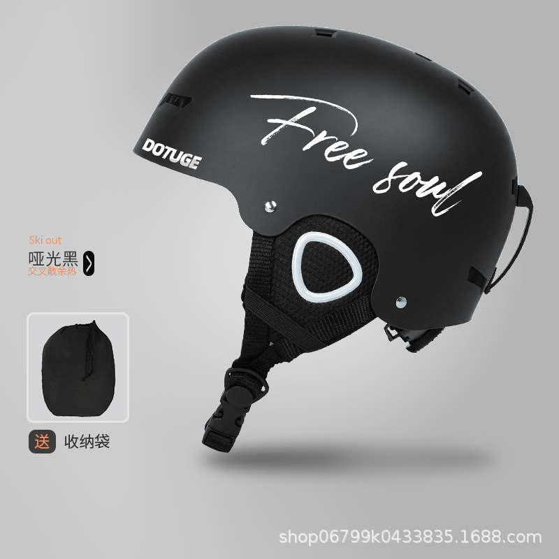 Picture of Cross-Border New Ski Helmets for Men and Women, Adult One-Piece Sports Warm Snow and Ice Helmets, Safety Helmets for Protection