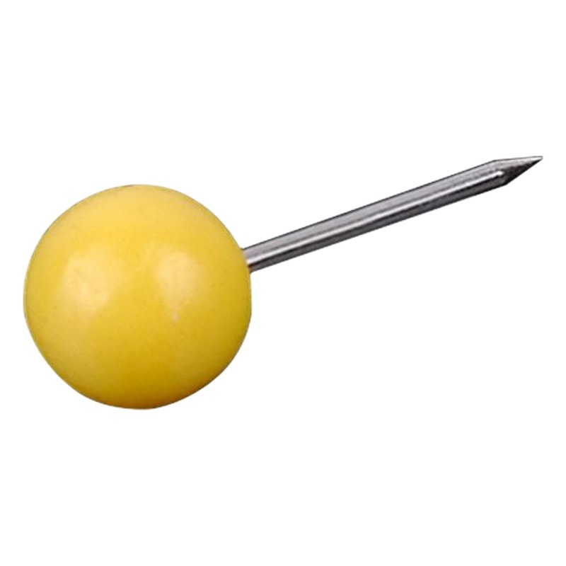 Fishing gear pearl pin color plastic stainless steel 4mm fishing line set positioning needle cross stitch water drop needle