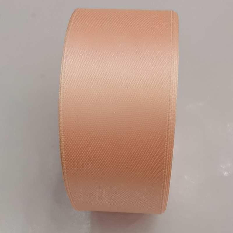 Picture of 4CM Polyester Ribbon DIY Handmade Rose Flower Ribbon Ribbon Wedding Cake Gift Packaging Decorative Silk Ribbon