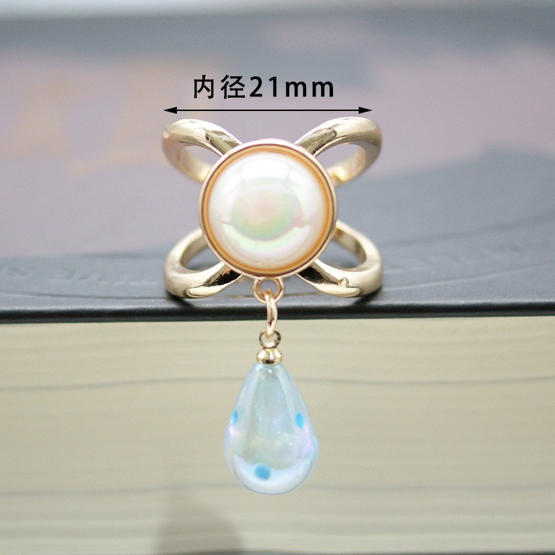 Picture of South Korea multi-functional scarf buckle high-grade Pearl fashion new Camellia windbreaker belt buckle high-end jewelry wholesale