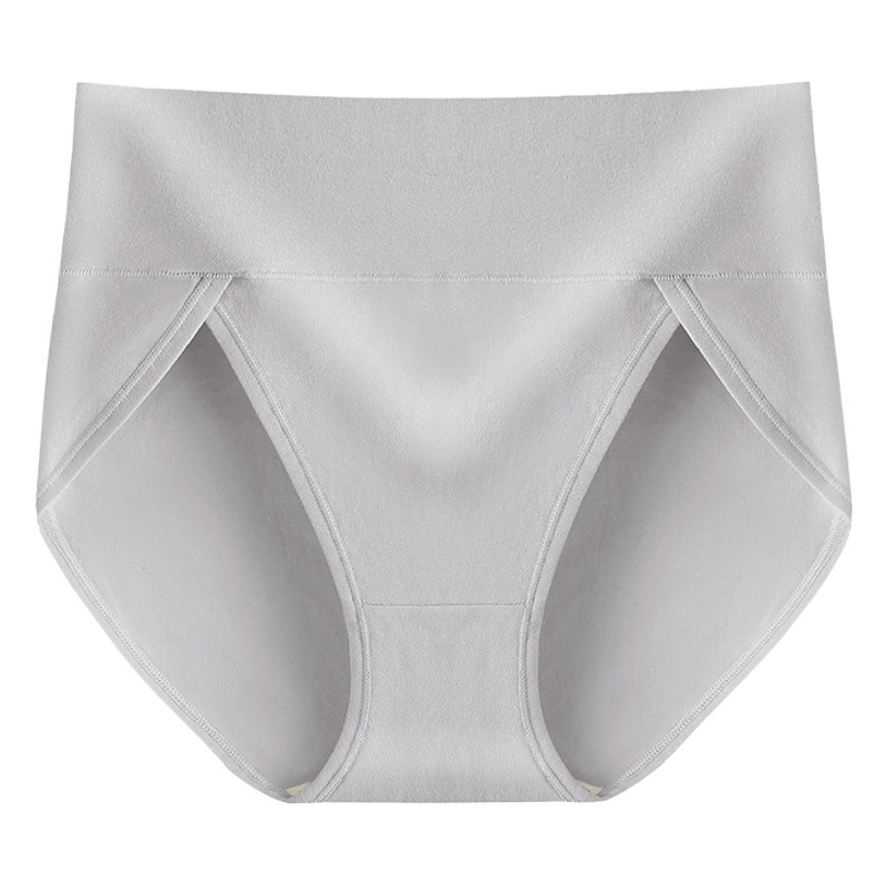High Waist Underwear Women's Pure Cotton Abdomen Tinker Women's Silk Crotch Breathable Comfortable Briefs Fat Girl Abdomen Tinker Large Size Split