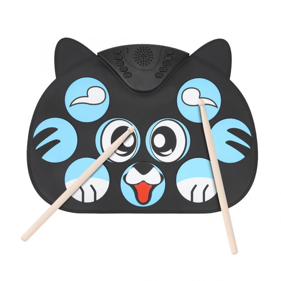 Portable Electronic Drum Drum Pad Foldable Roll-up Portable Drum Roll Drum Kits Children's Electronic Drum