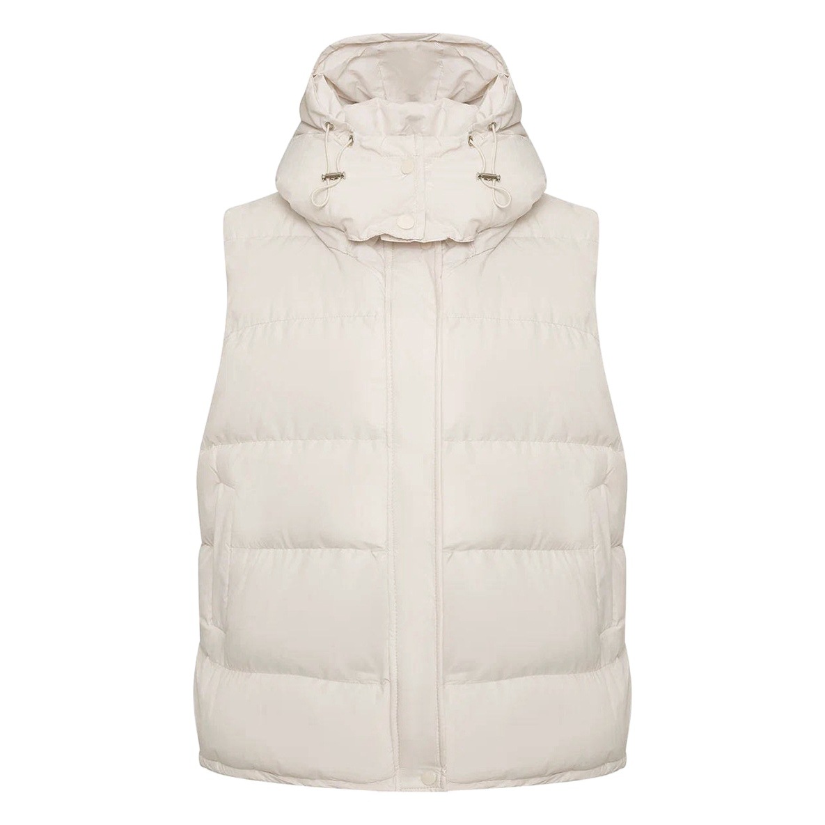 Picture of Cross-Border Cotton Vest European and American 2025 Autumn and Winter New Trendy Sexy Outer Sleeveless Hooded down Cotton Jacket