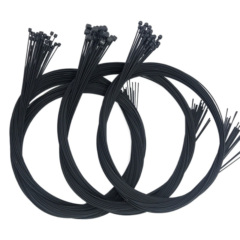 Teflon stainless steel Teflon brake variable speed inner Road small wheel mountain bike line tube black wire core