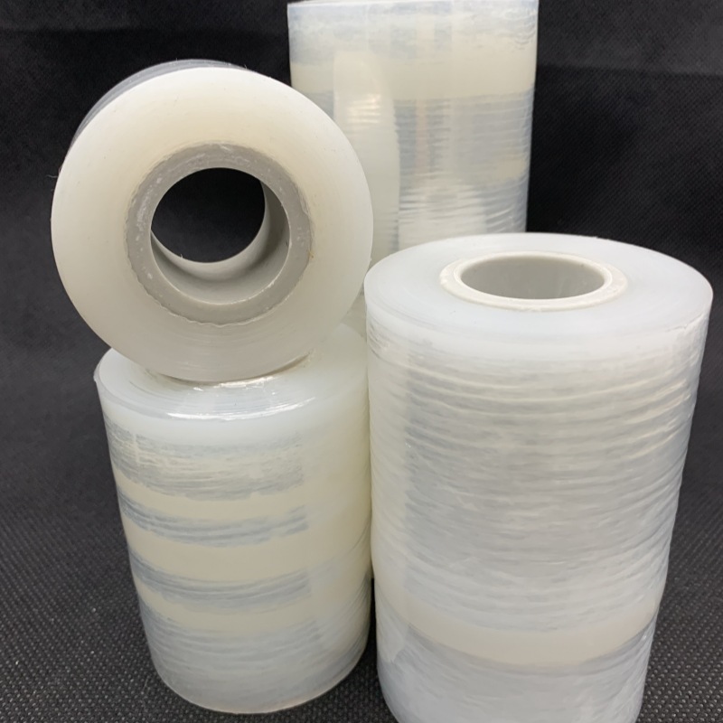 Yiwu PE small roll wrapping film 3cm5cm10cm packaging film grafting film industrial packaging film takeaway film wine sealing film