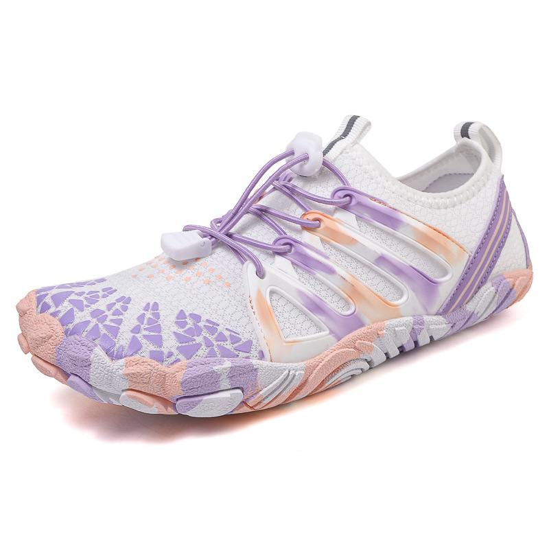 New Couple Fitness Sports Shoes Outdoor Beach Swimming Shoes Cross-Border Large Size 46 Speed Interference Water Shoes Independent Station