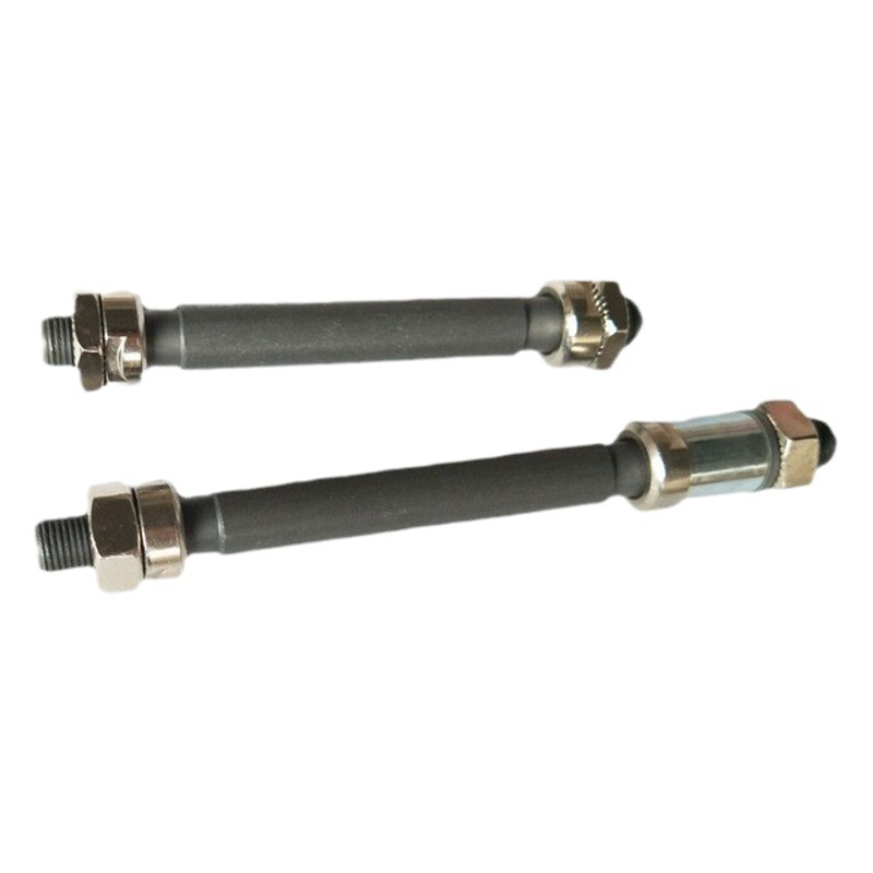 Mountain Bike Quick Release Rod Hub Bearing Phosphorized Hollow Shaft Hub Quick Release Shaft Front and Rear Hollow Shaft