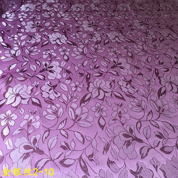 Wholesale Han Dynasty Gold and Silver Silk Fabric Tang Suit Jacquard Fabric Brocade Gold and Silver Silk Jacquard Brocade Fabric