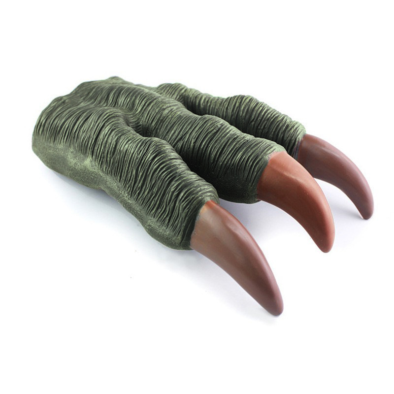 Picture of Dinosaur Hand Doll Gloves Soft Glue Tyrannosaurus Rex Triceratops Shark Simulation Animal Model Stall Shark Arm Toy Cross Border