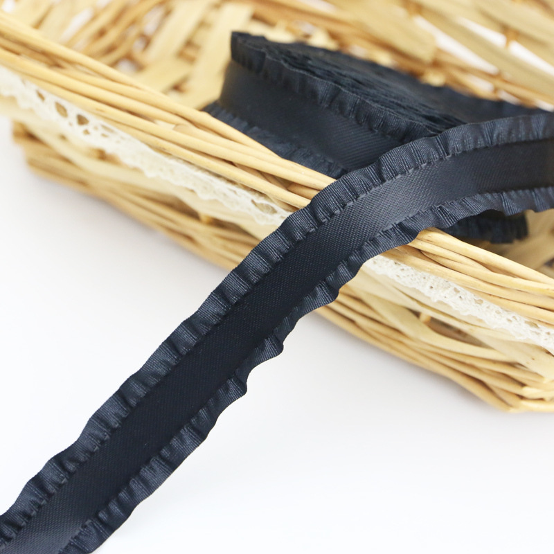 Picture of 2.2cm Skirt Ribbon Wrinkle Ribbon Ribbon Ribbon Flower Wedding Gift Packaging Ribbon 4.5 m/Roll