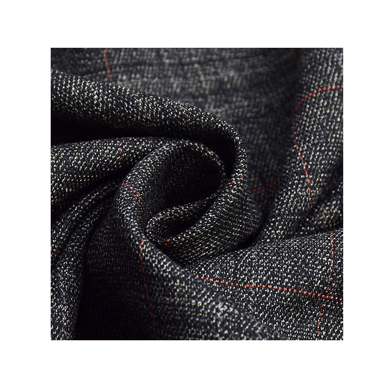 T/R Polyester-Viscose Stretch Yarn-Dyed Plaid Fabric, Shirt, Skirt and Pants Fashion Fabric, Windbreaker Jacket Fabric