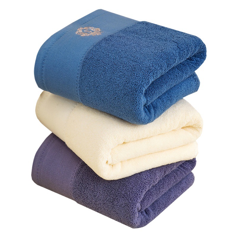 Cotton thickened towel adult bath towel household lint-free business hotel gift combination wholesale custom logo