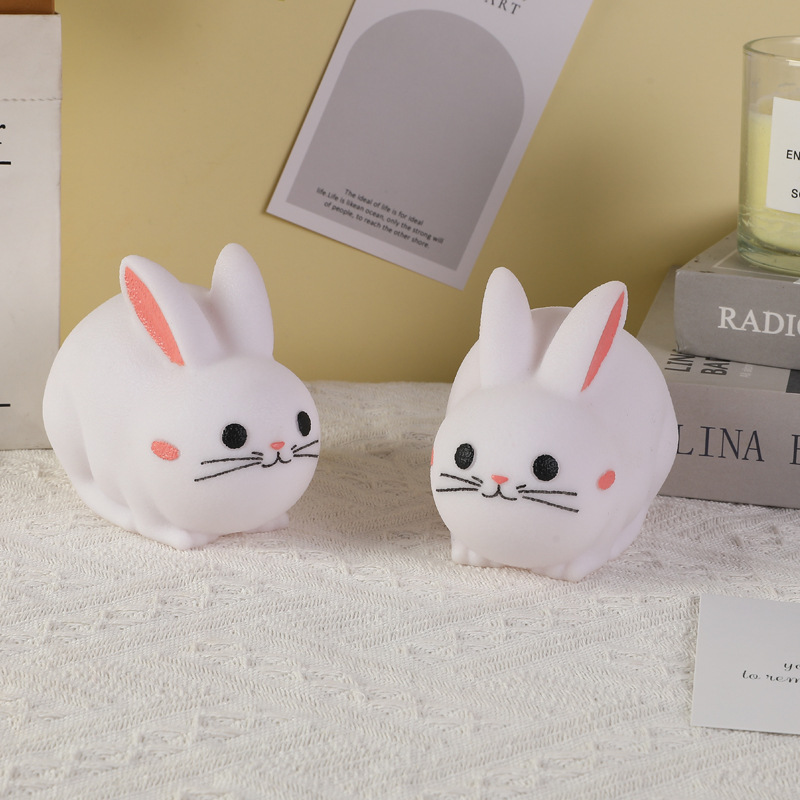 Cross-border cartoon luminous toy clap light vinyl PVC night light high color value with sleep atmosphere light source manufacturers