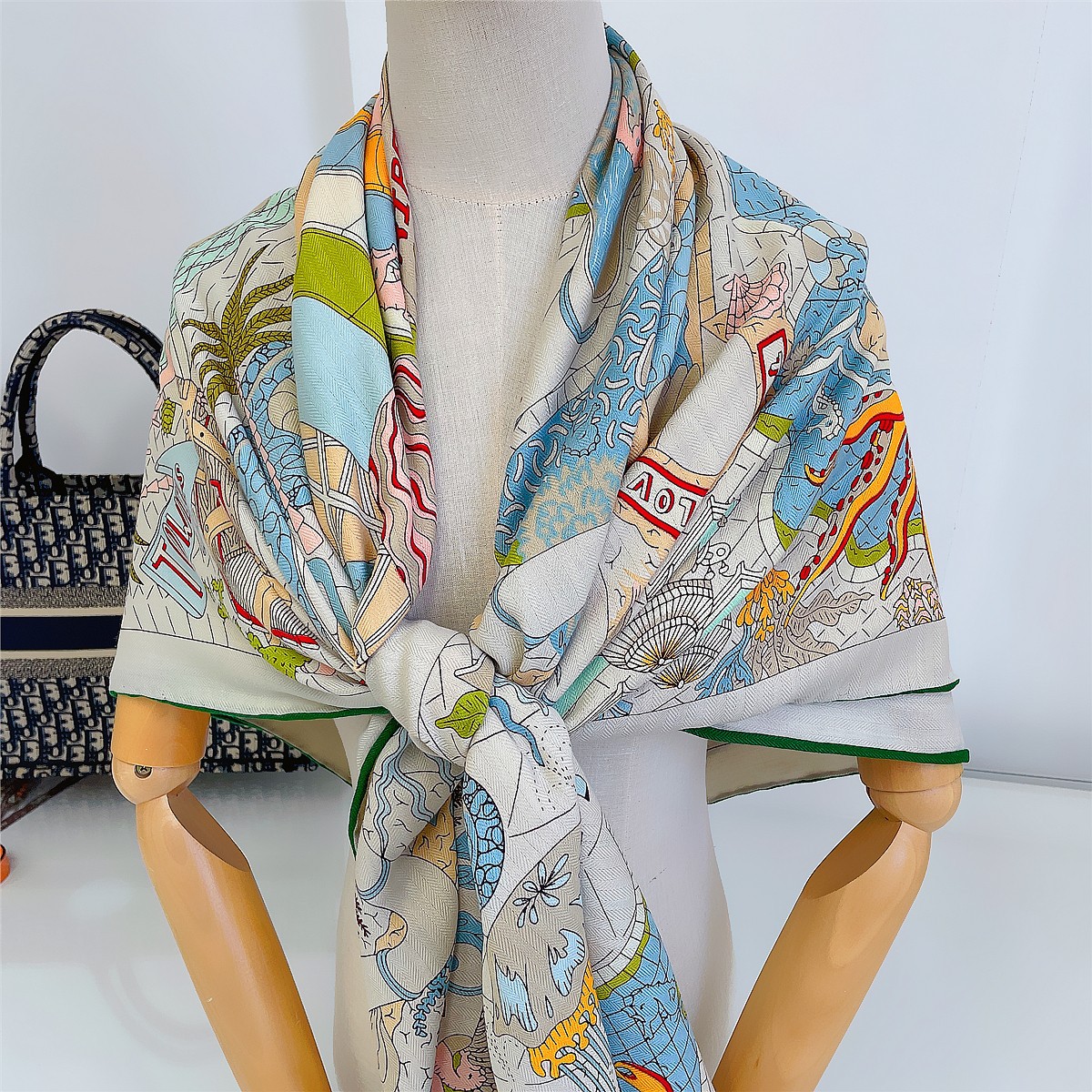 Picture of 2024 New Japanese Style Style Small Fresh Cashmere Scarf Women's Winter Korean Version Easiest for Match Couple Soft Girl Thickened Warm Scarf