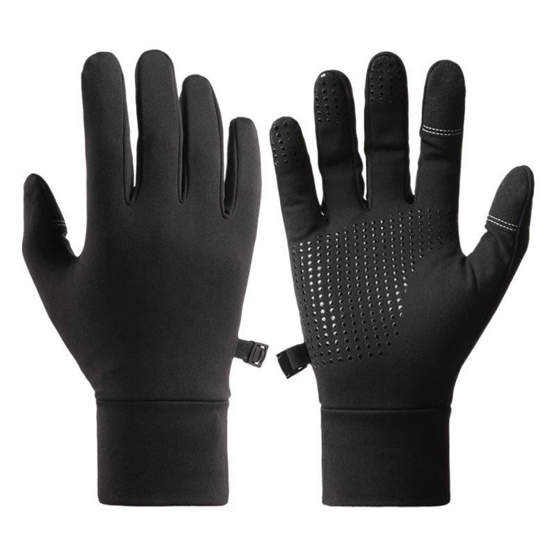 Outdoor Riding Gloves fleece-lined Warm Lightweight Touch Screen Non-slip Driving Amazon Cross-border Ski Inner Gloves