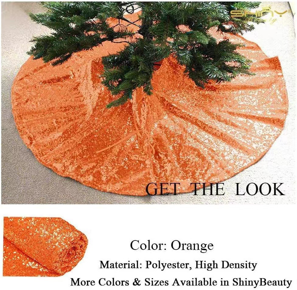 New Christmas Decorations Christmas Tree Decorations Embroidered Tree Skirt Christmas Tree Decorations Sequins Christmas Tree Skirt