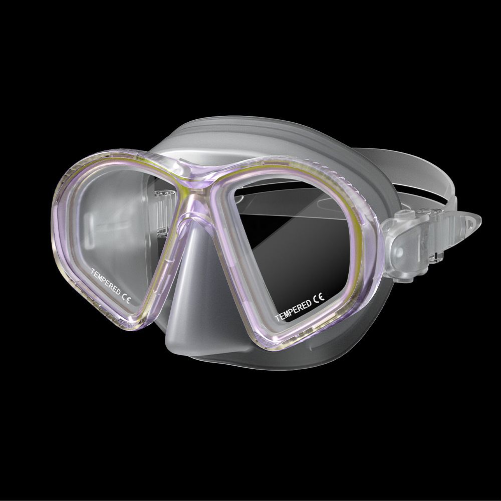 Picture of Free diving glasses myopia lens diving mirror camera bracket silicone snorkeling mirror snorkeling equipment