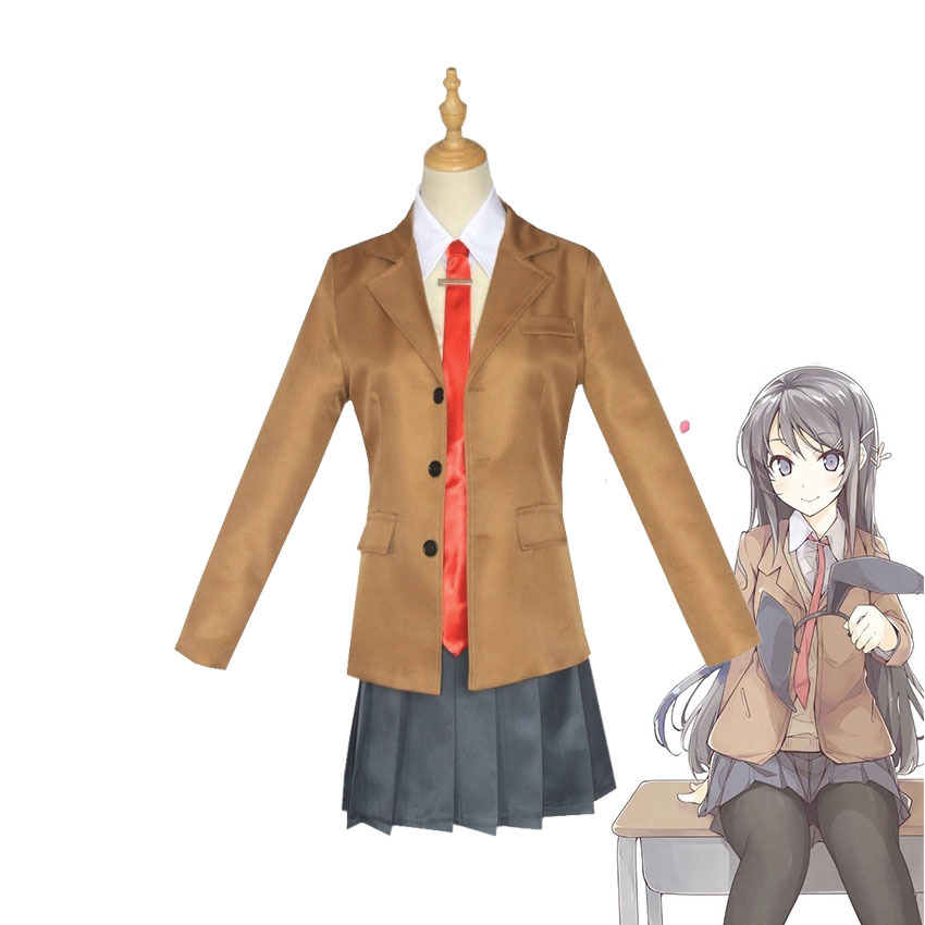 Picture of Young pig-headed teenagers will not dream of bunnies, senior students of Sakurajima, mackai Zichuan, Sakata cos clothing in stock