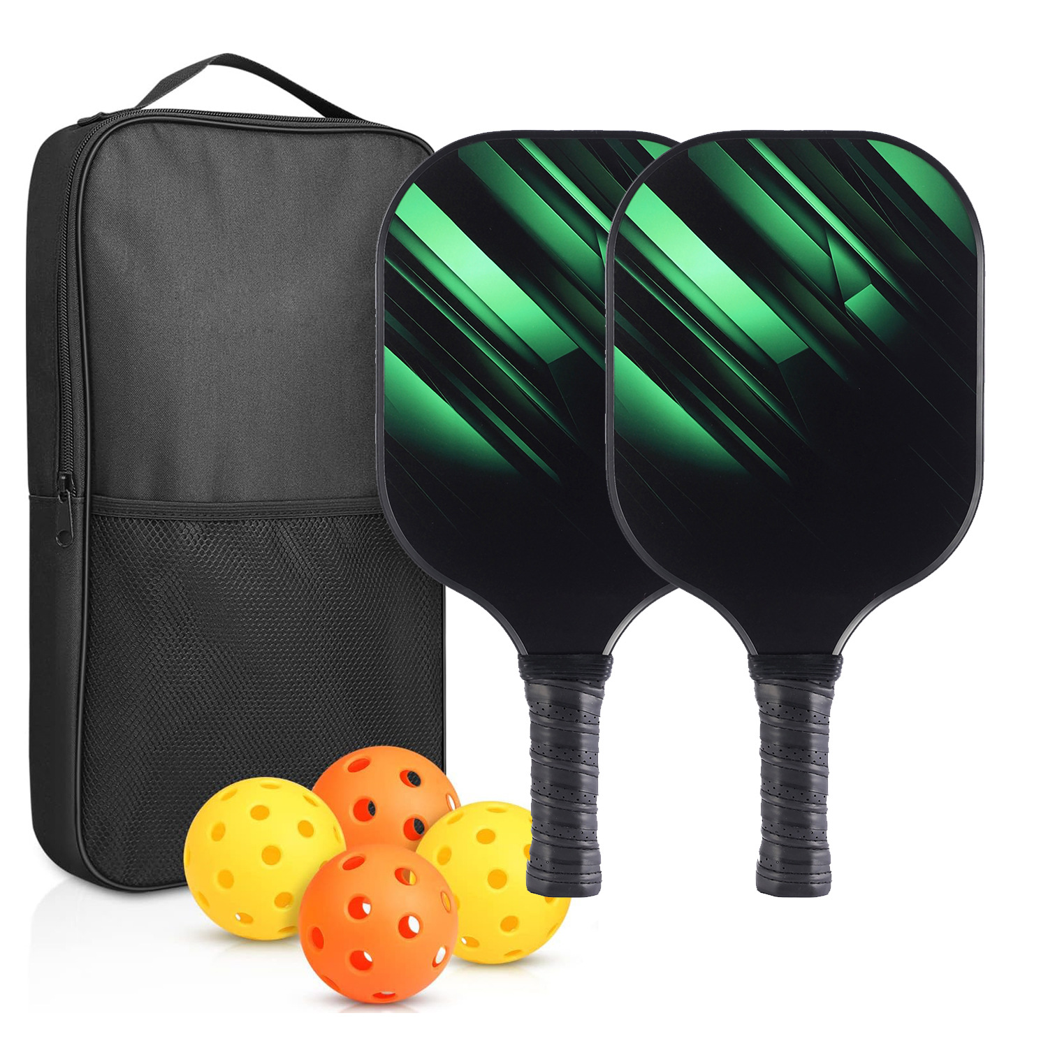 Picture of Peak ball racket glass fiber edge strip UV pattern design outdoor leisure entertainment cross-border pickle pickle racket