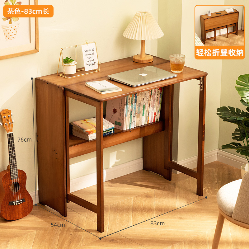 Picture of Foldable Student Desk and Chair Study Desk and Chair suit Home Computer Desk Desktop Table Simple Children's Study Desk
