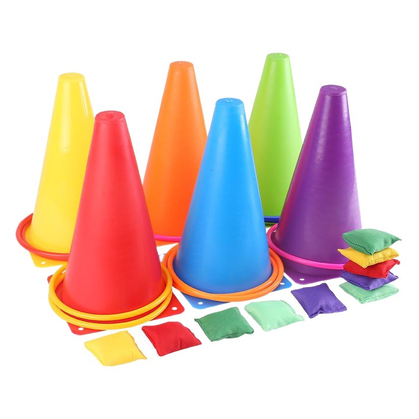 Picture of Throwing Toy Ring Training Plastic Ring Color Ring 23cm Logo Bucket Sandbag Outdoor