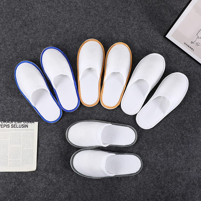 Picture of Disposable slippers wholesale cotton and linen non-slip home hospitality beauty salon B & B hotel Commercial five-star hotel dedicated
