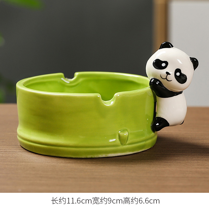 Picture of Ceramic Ashtray for Home Use, Cute, High-End, Light Luxury, Simple, Hotel Business Style, Simple Ashtray, Creative Ashtray