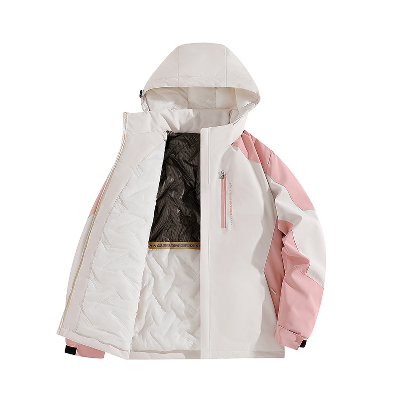 Graphene cotton-padded clothes for men and women winter-proof clothing for lovers windproof warm autumn and winter outdoor sports cotton-padded coat