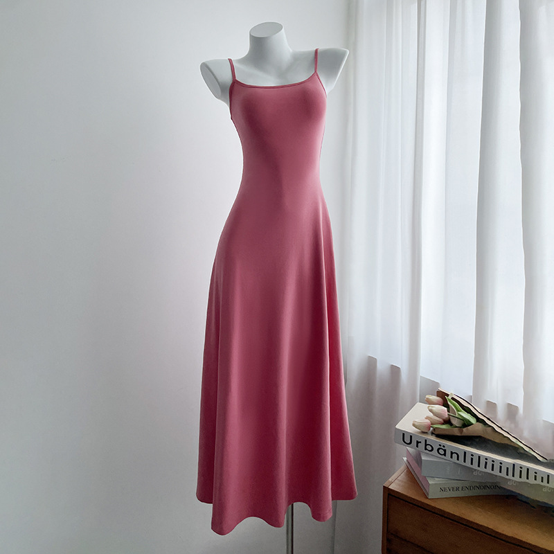 Summer A-Line Bodycon Dress for Women 2025 New Slim-Fit Elegant Long Dress Sexy Slimming Dress