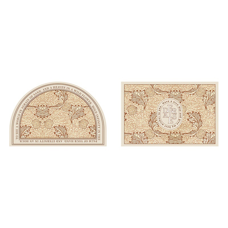 New American Style Light Luxury Floor Mat Household Semi-round Entrance Wear-resistant Foot Mat Bathroom Absorbent Mat Foreign Trade Spot