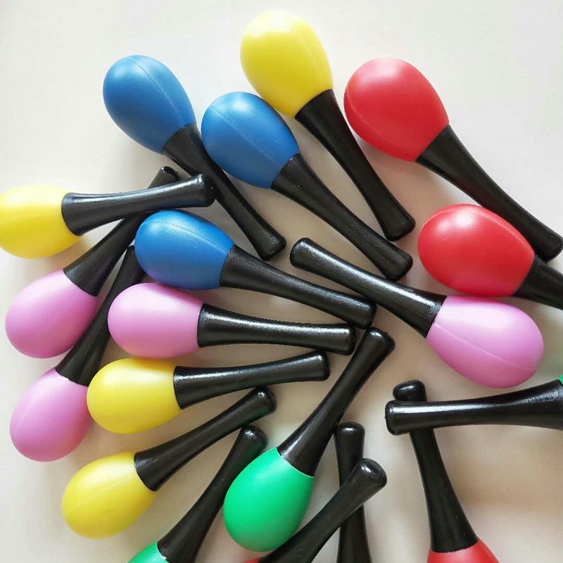 Picture of Plastic Egg Sand Hammer Orff Percussion Early Education Music Sand Ball Rattle